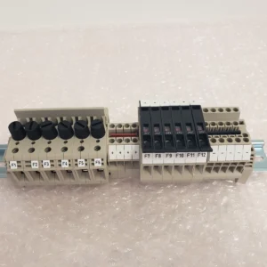 Honeywell 51202674-106 REV G Dinkle DL-00389 Rail Terminal Block 64-4