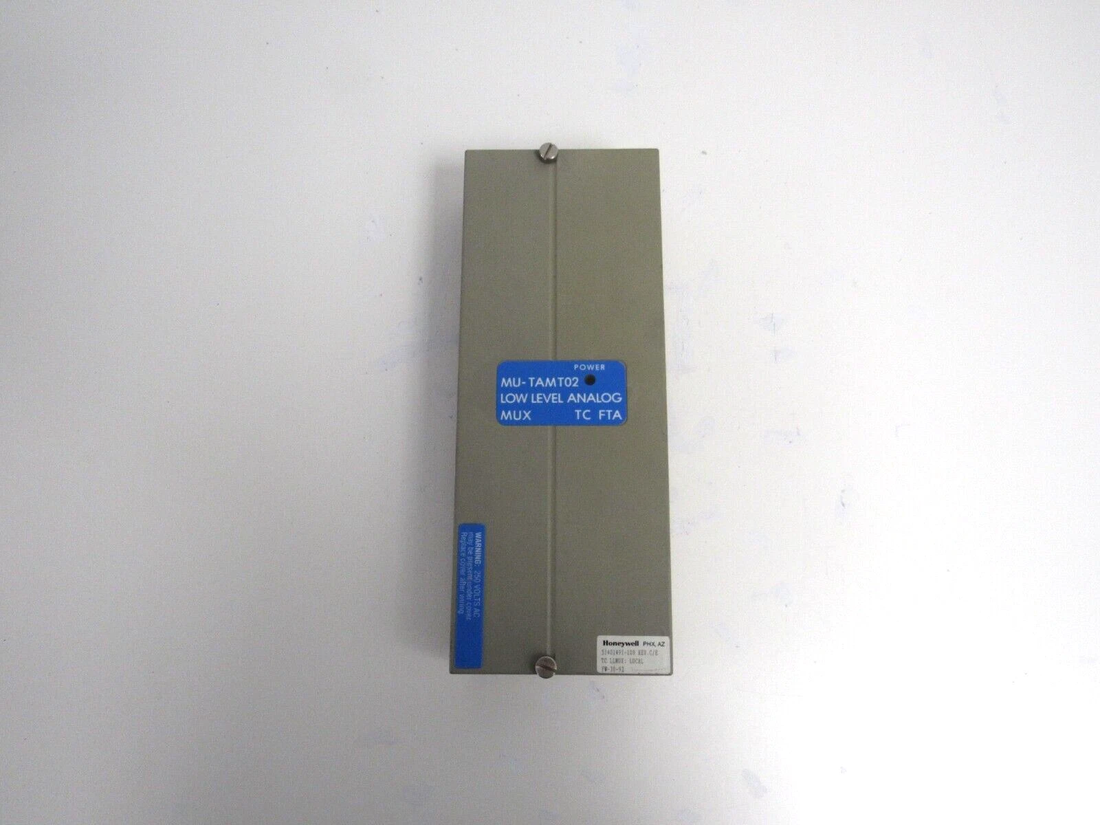Honeywell 51401491-100 REV C/E MU-TAMT02 Low Level Analog MUX TC FTA 59-3