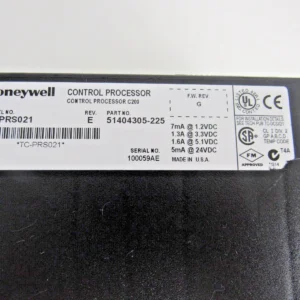 Honeywell TC-PRS021 51404305-225 REV E Control Processor C200 B-13