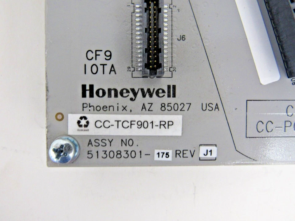 Honeywell CC-TCF901-RP 51308301-175 CF9 IOTA 30-4 - Image 2